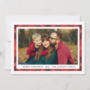 Tartan Border Carte photo