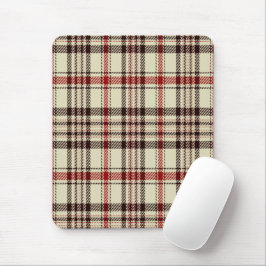 Tartan Brown Mousepad