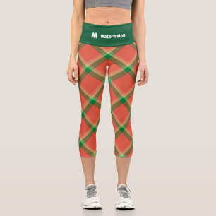 Tartan Capri Leggings