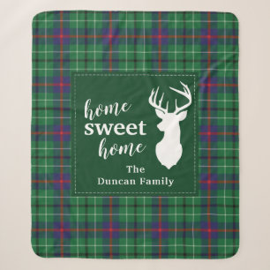 Tartan Christmas Sweet Home Plaid Personnalisé