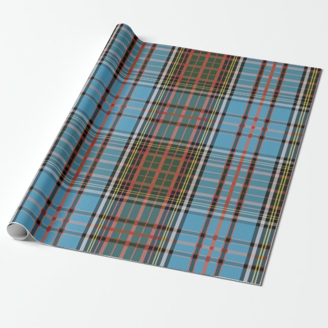 Tartan Clan Anderson Kariert Karo Geschenkpapier (Ungerollt)