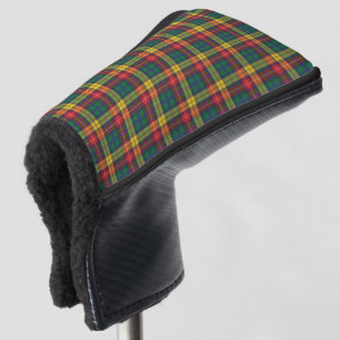 Tartan Clan Buchanan Kariert Green Yellow Karo Golf Headcover