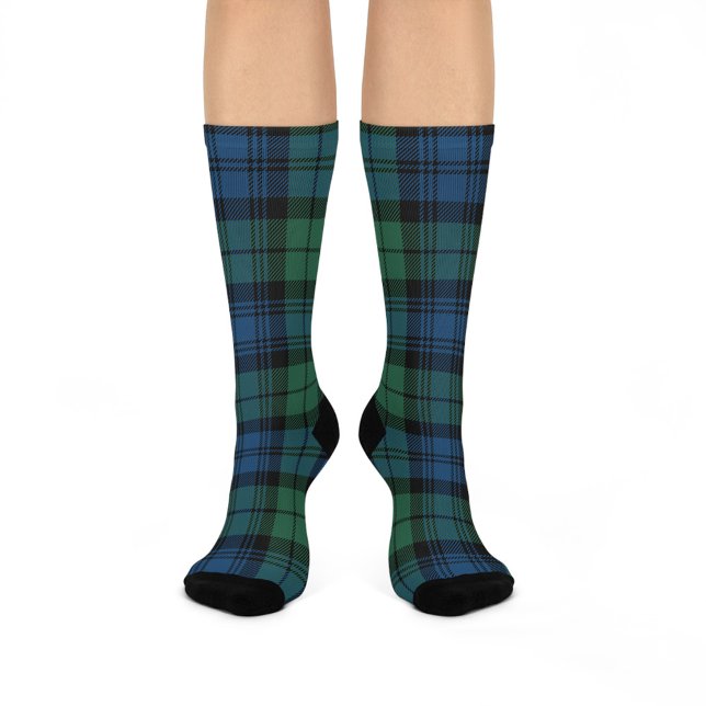 Tartan Clan Campbell Green Karo Kariert Socken (Von Creator hochgeladen)