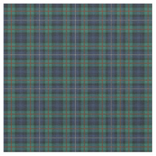 Tartan Clan Robertson Kariert Green Lila Kariert Stoff