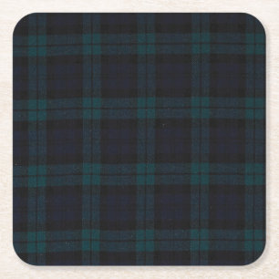 Tartan Custom Square Untersetzer