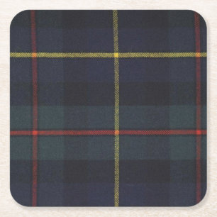 Tartan Custom Square Untersetzer