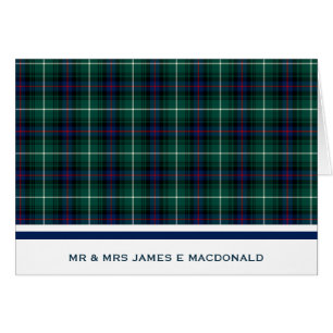 Tartan écossais classique personnalisé