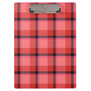 Tartan-Entwurf Klemmbrett