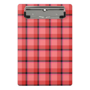 Tartan-Entwurf Mini Klemmbrett