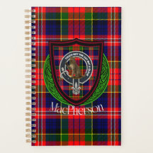 Tartan et blason du clan écossais MacPherson