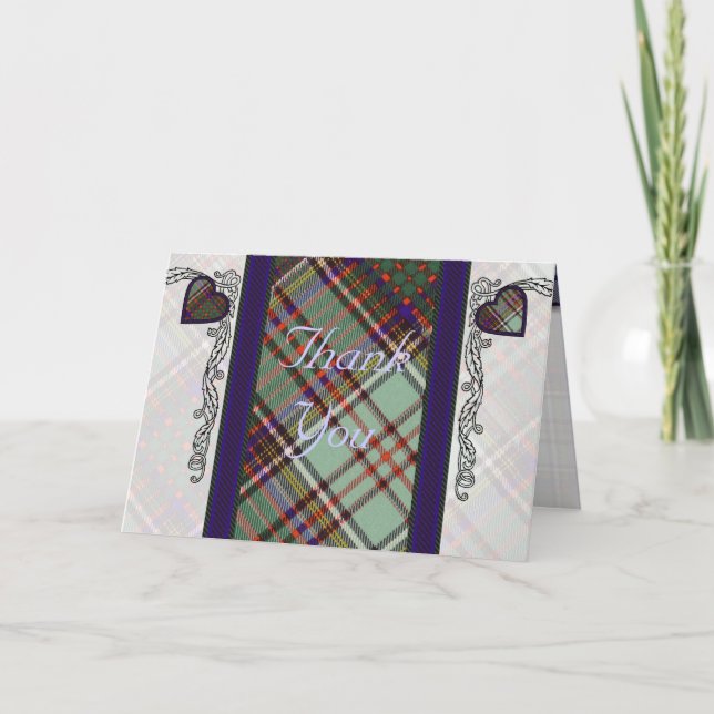 Tartan et coeurs - Merci - Anderson (Devant)