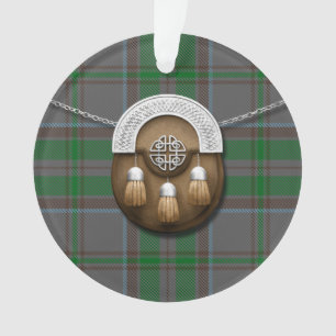 Tartan et escarcelle irlandais de Wicklow du comt