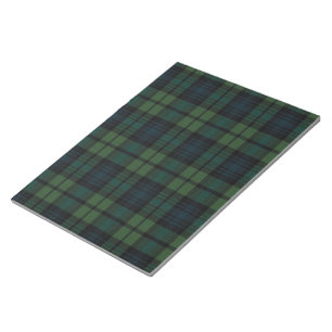 Tartan Fabric 11" x Bloc-notes 8,5" - 40 pages