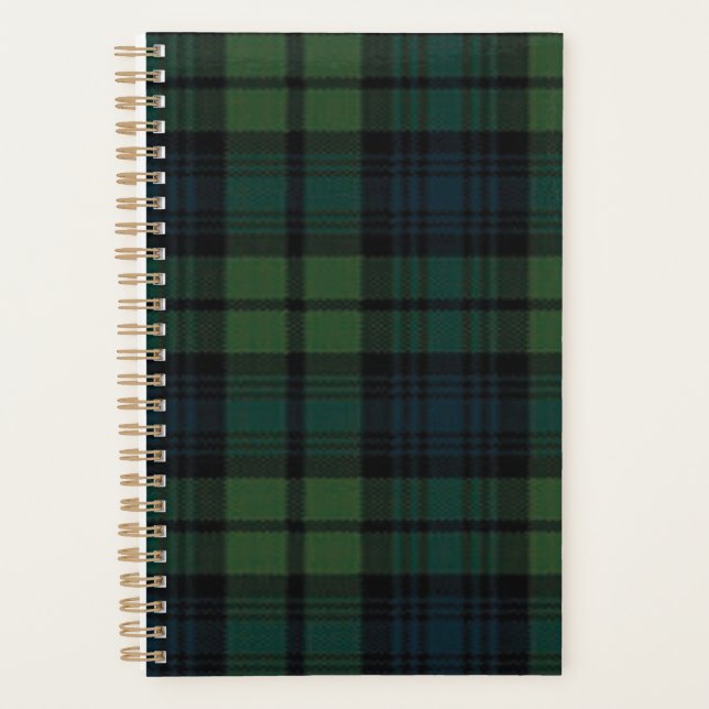 Tartan Fabric Planner Planer (Vorderseite)