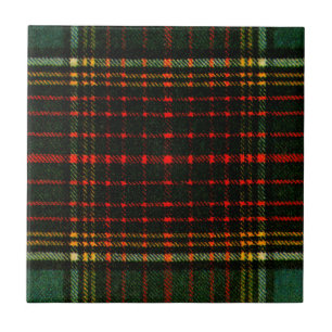 Tartan färbt Anderson die MUSEUM Zazzle Geschenke Fliese