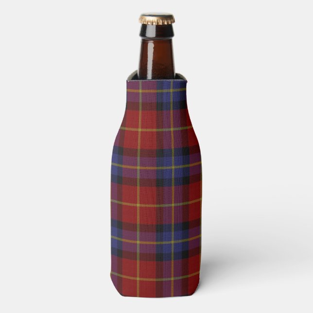 Tartan Flaschenkühler (Flaschenvorderseite)