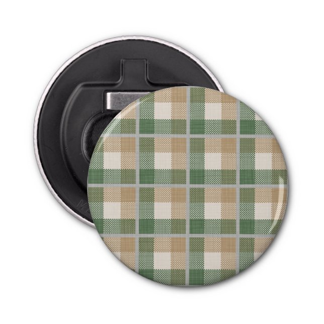 Tartan Flaschenöffner (Vorderseite)