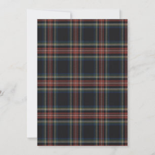 Tartan Flat Holiday Card Feiertagskarte