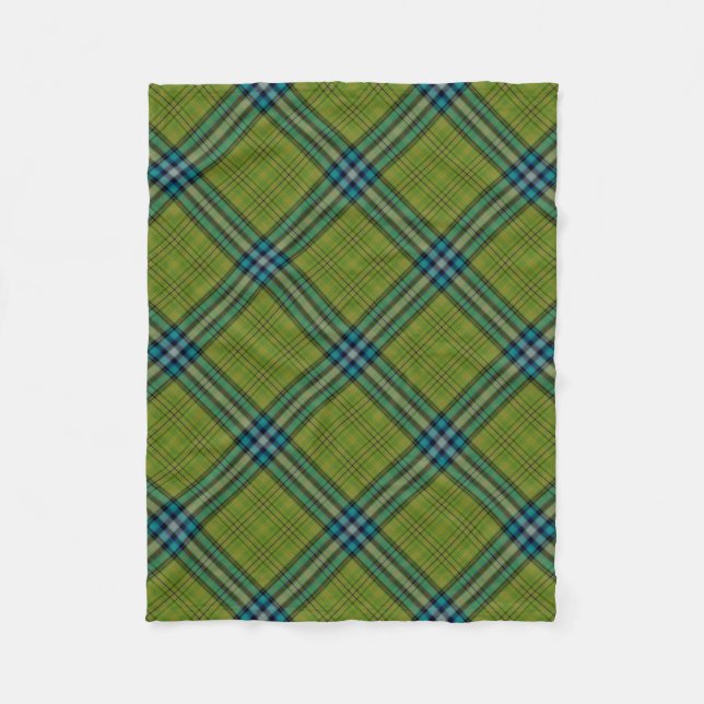 Tartan Fleecedecke (Vorderseite)