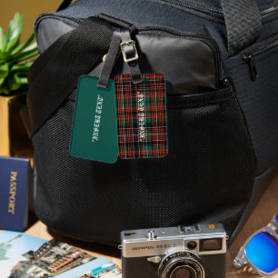 Tartan Gepäckanhänger