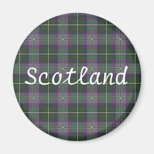 Tartan-Geschenk-Magnet -- Andenken von Schottland Magnet