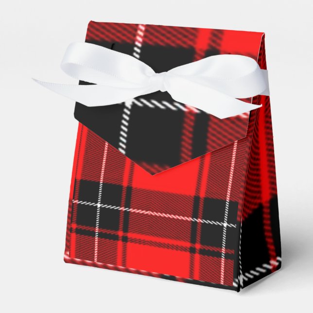 Tartan Geschenkschachtel (Vorderseite)