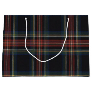 Tartan Geschenktasche - Große Geschenktüte