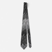 Tartan gris acier en plume Motif Cravate