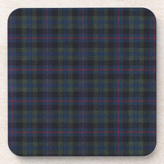 Tartan Hard Plastic Untersetzer (Vorderseite)