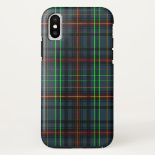Tartan in blau, orange, grün... Case-Mate iPhone hülle