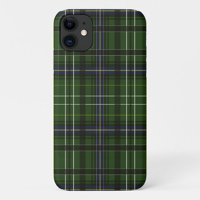 Tartan in grün Case-Mate iPhone hülle (Rückseite)