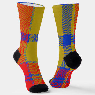 Tartan Inspiriert Kariert Socken