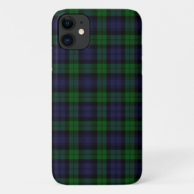 Tartan Kariert Case-Mate iPhone Hülle (Rückseite)