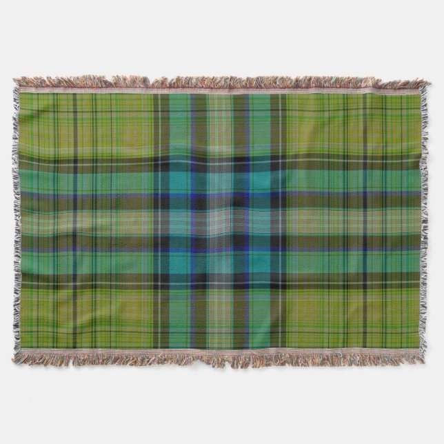 Tartan Kariert Decke (Vorderseite)