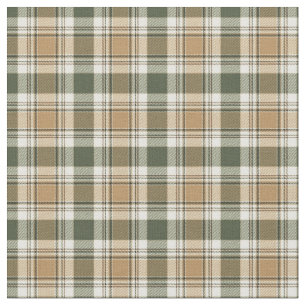 Tartan Kariert - Erdtöne Stoff