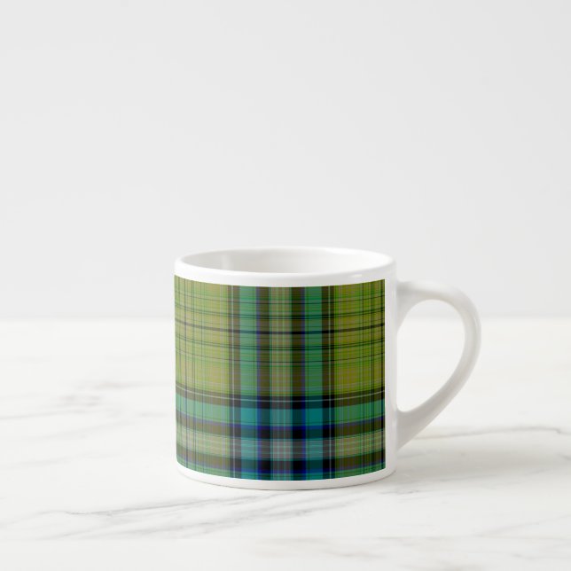 Tartan Kariert Espressotasse (Rechts)