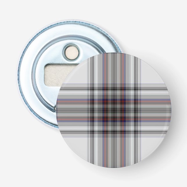 Tartan Kariert Flaschenöffner (Vorderseite)