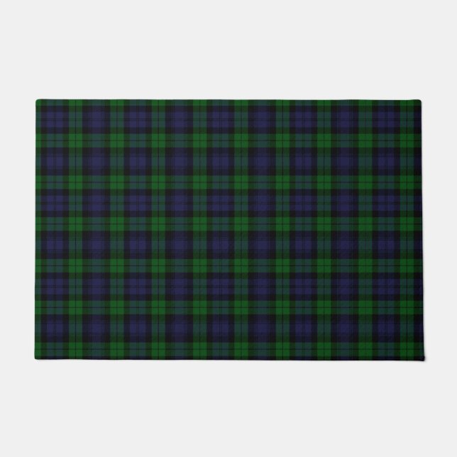 Tartan Kariert Fußmatte (Vorderseite)