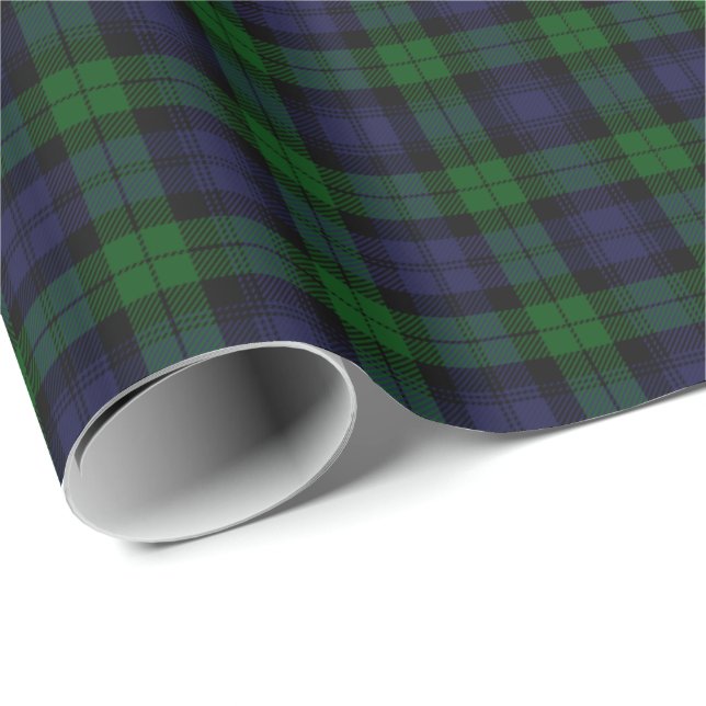 Tartan Kariert Geschenkpapier (Rolleneckpunkt)