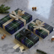 Tartan Kariert Green Lila Holiday Rustikal