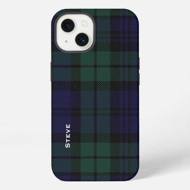 Tartan Kariert iPhone Hülle (Rückseite)