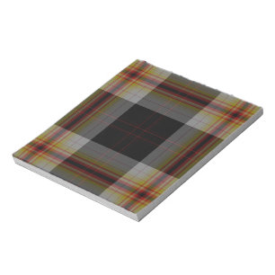 Tartan Kariert Notizblock