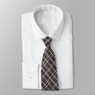 Tartan Kariert Print Krawatte