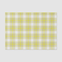 Tartan-kariertes Gelb-, Graues u. Weiß-Nr. 63