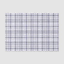 Tartan-kariertes Lila u. Weiß-Nr. 61