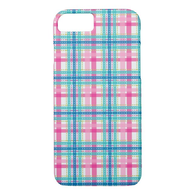 Tartan, kariertes Muster Case-Mate iPhone Hülle (Rückseite)