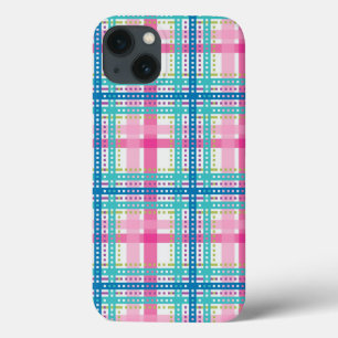 Tartan, kariertes Muster iPhone 13 Hülle