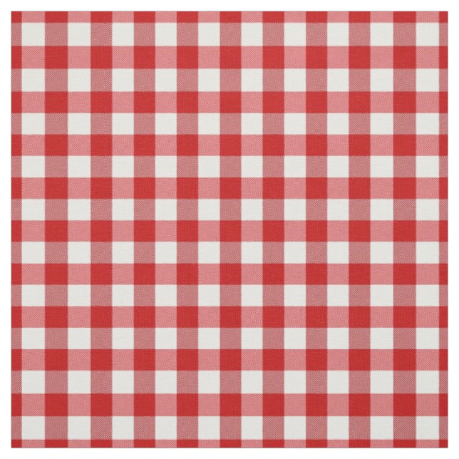 Tartan kariertes Picknick rotes Käfigmuster rot Stoff (Muster)
