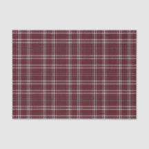 Tartan-kariertes Rot-, Schwarzes u. Weiß-Nr. 51