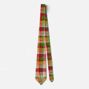 Tartan Karo individuell monogrammierte Party Krawatte
